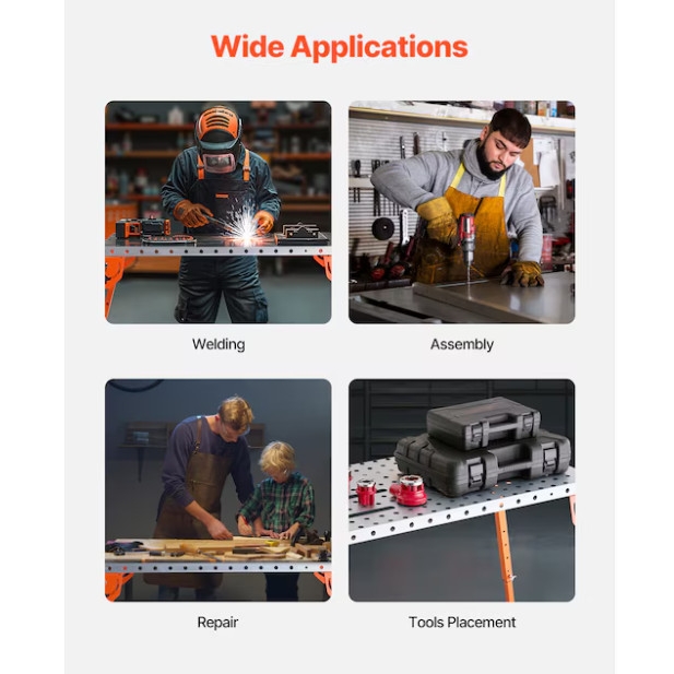 SVOPES 44" x 21" Welding table