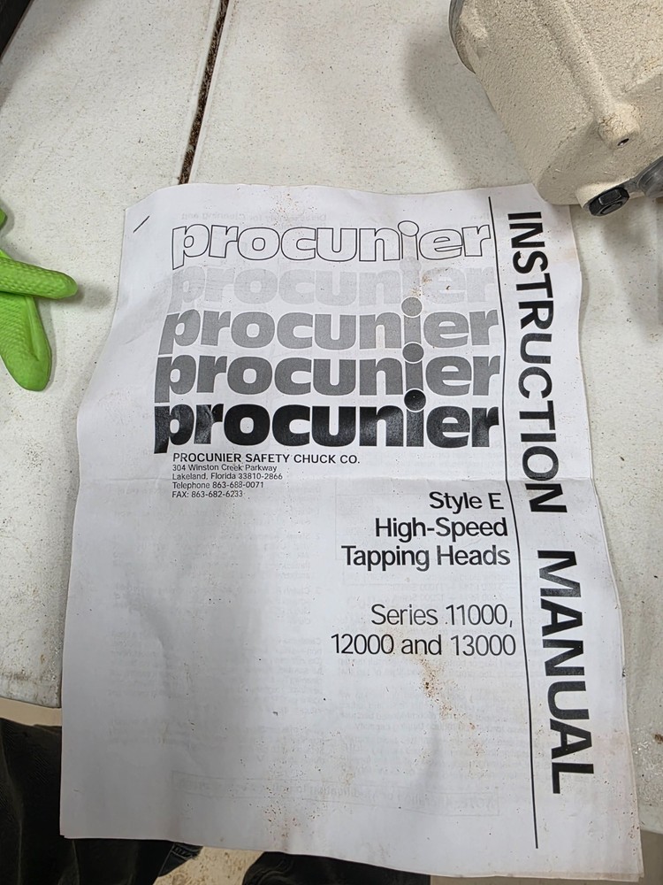 Procunier Tapping Head 2E 1/2" Shank - USA