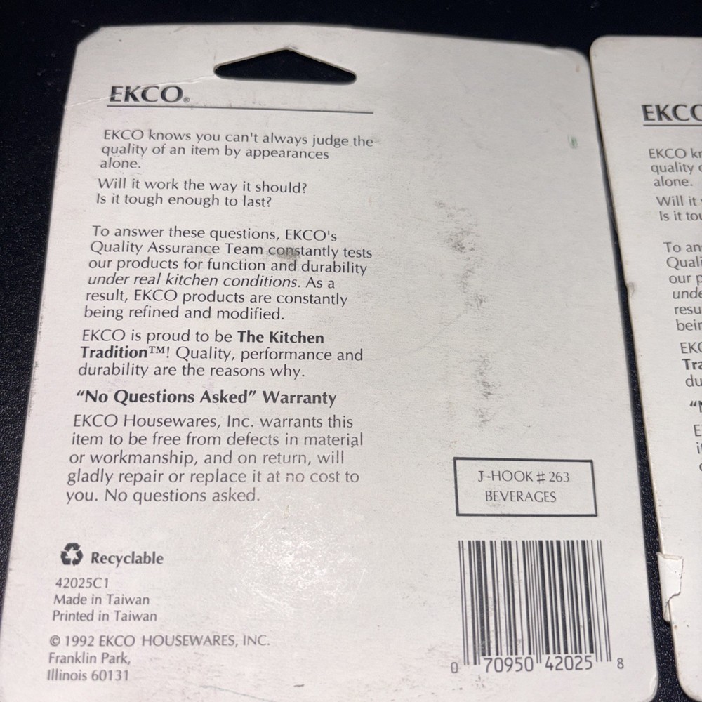 Ekco Cork Puller 42005 Essential Kitchen Tool Wine Bottle Opener Gadget Barware