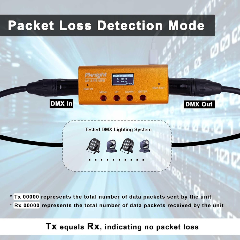DMX Recorder and Playback Controller 1 Universe Lighting