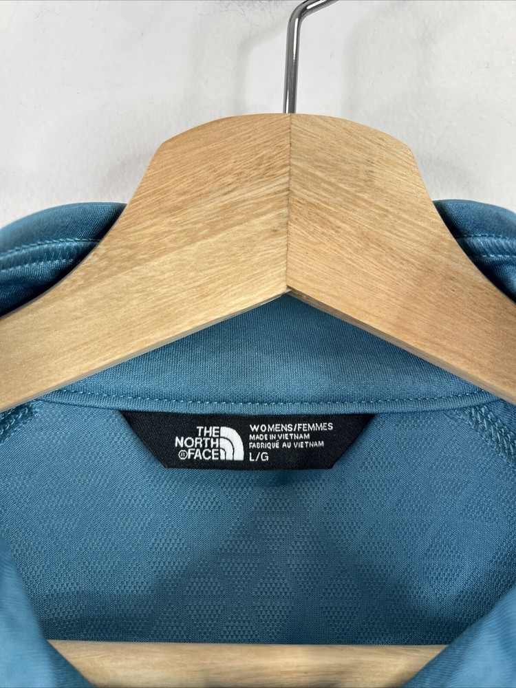 The North Face Women’s L Teal Blue Flashdry Long Sleeve Base Layer Pullover