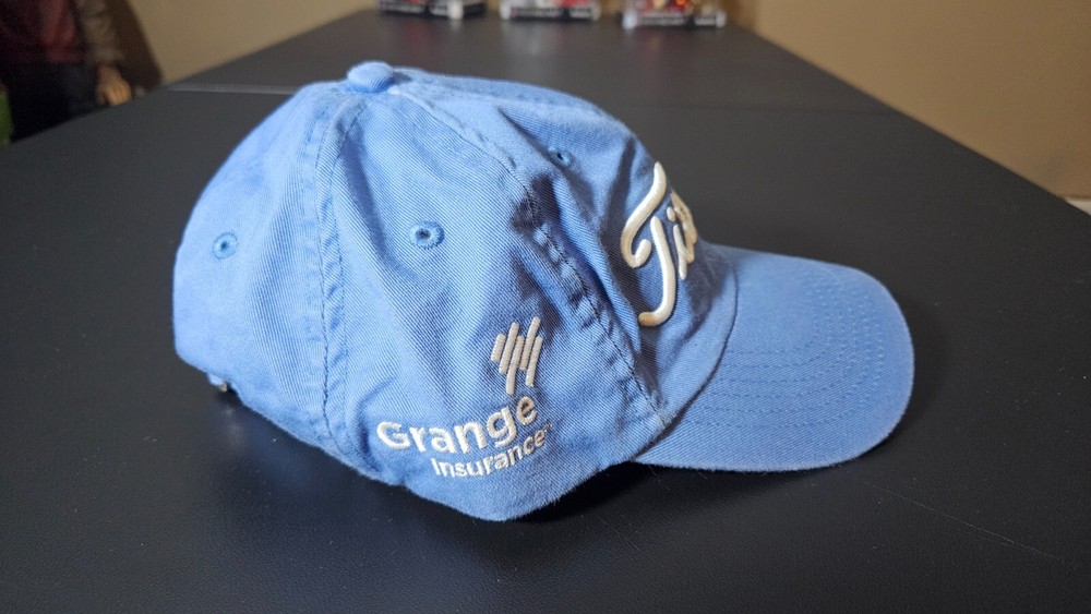 Titleist Grange Insurance Blue Strapback Golf Hat