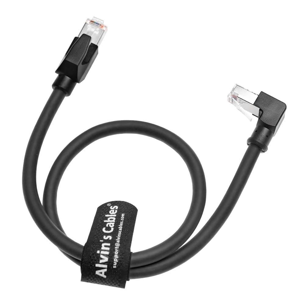 RJ45 Ethernet Cable CAT6A Profinet for PLC Robotics Motion Control 1ft/30cm
