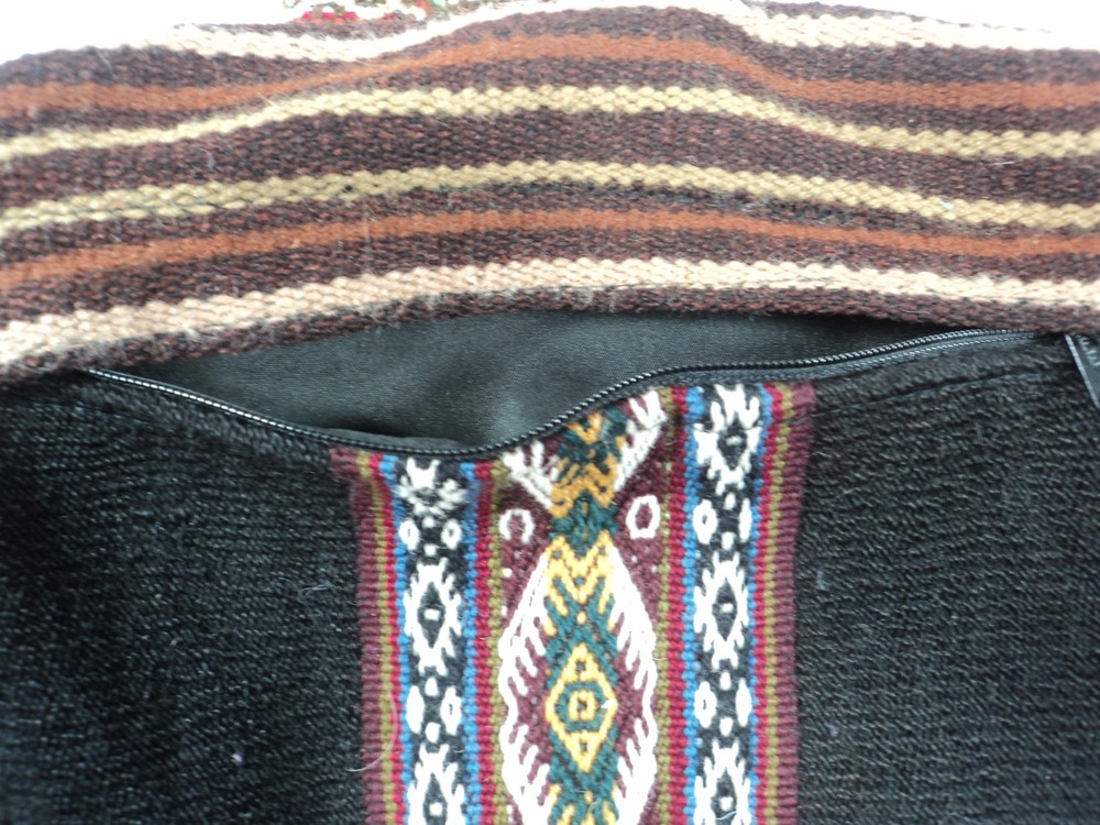 Traditional Peruvian Hand Woven Tribal Backpack