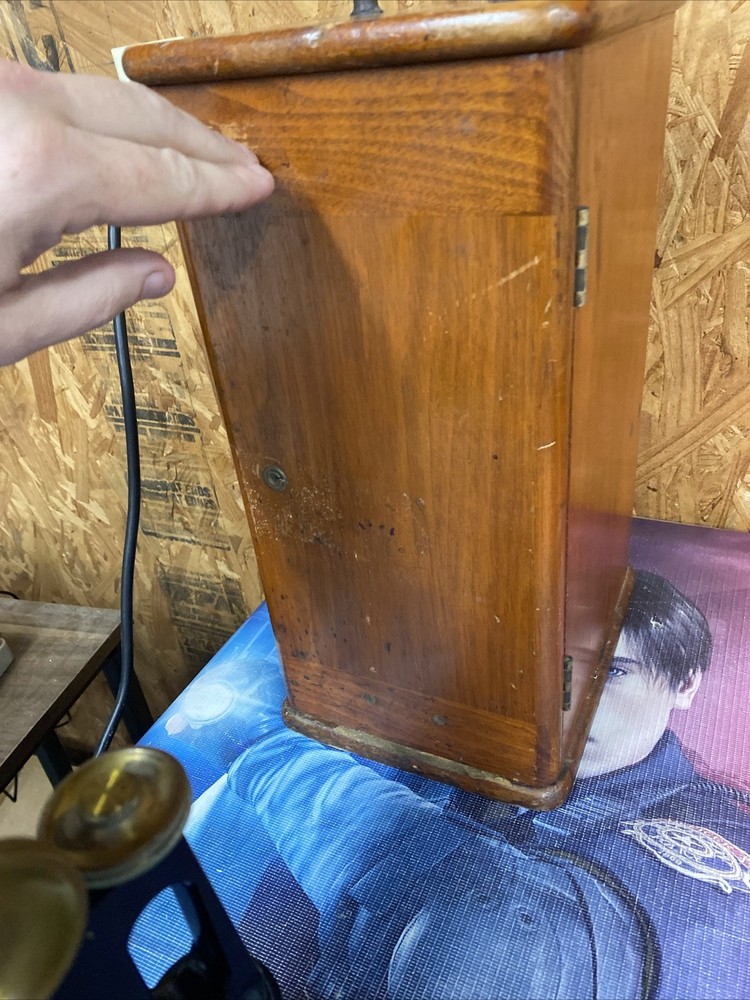 Antique Bausch & Lomb Jug Handle Microscope Plus Case