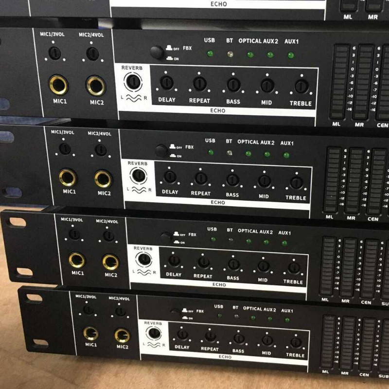 Professional Karaoke Processor Audio Processor Pre-Effects KTV Digital Audio USA