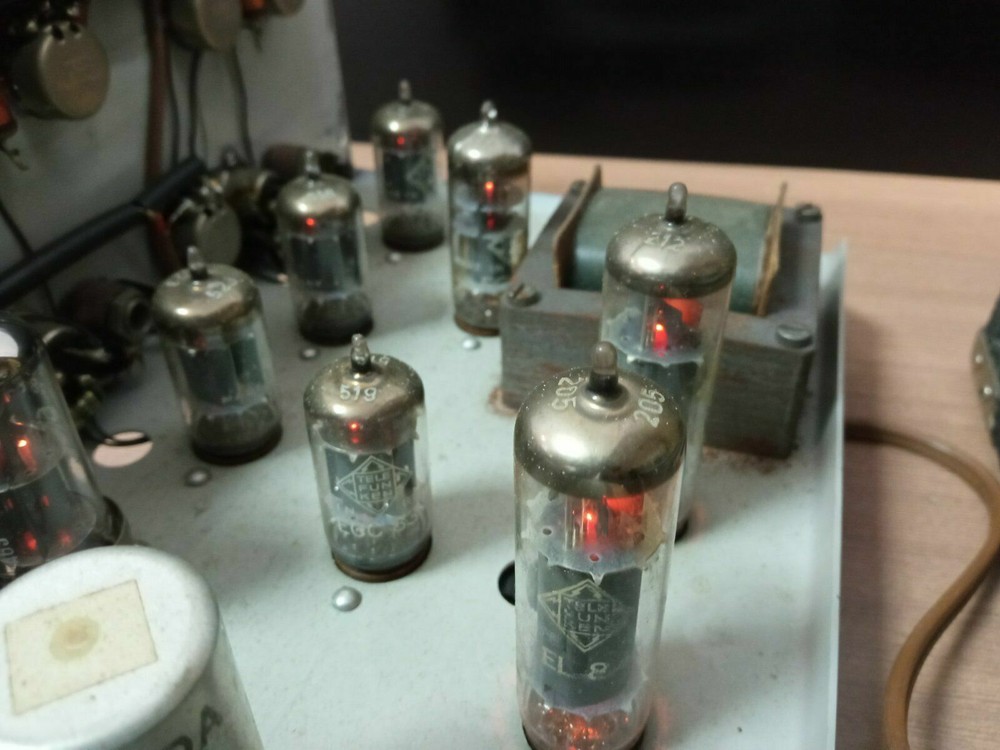 Vintage DIXILAND Amplifier-Telefunken-ecc83