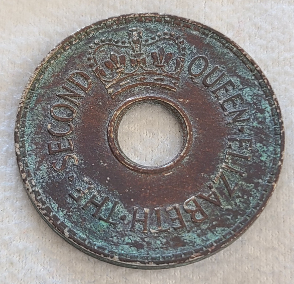 1956 Fiji penny