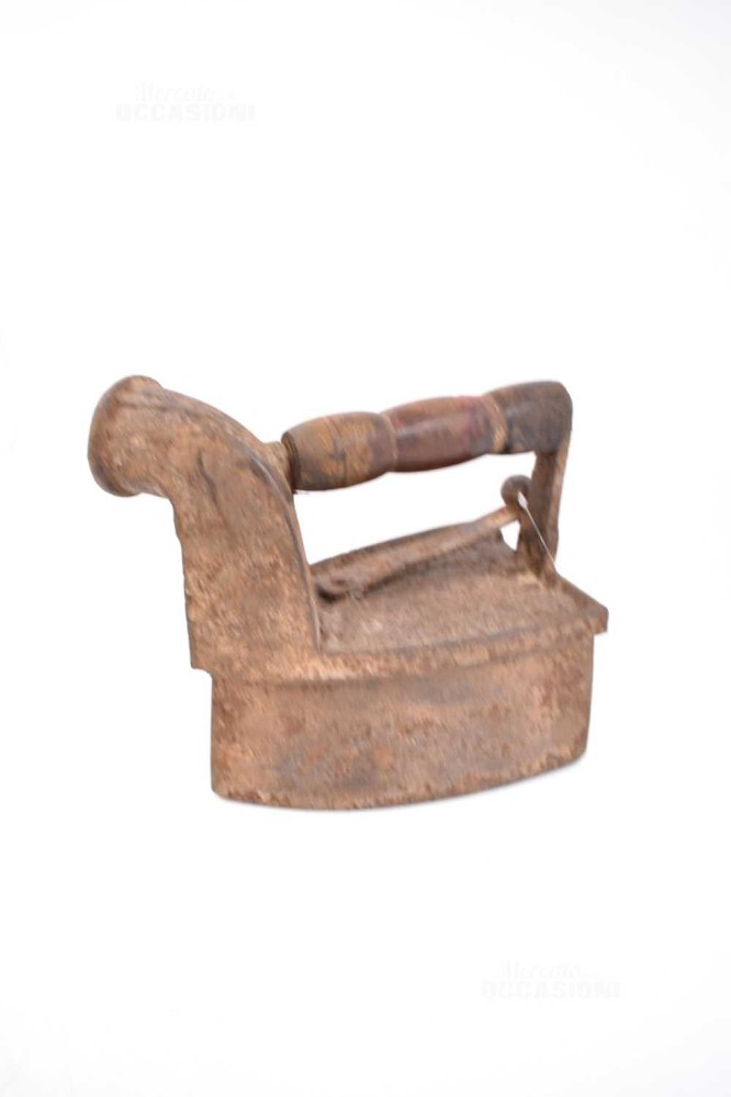 Antique Cast Iron Coal Iron