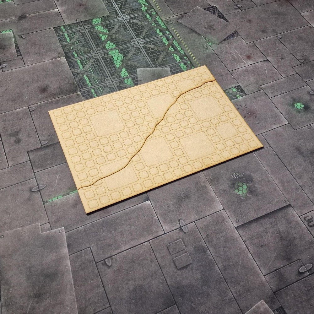 Modular Area Terrain Pack - 11th Edition Compatible - 16 Piece Templates