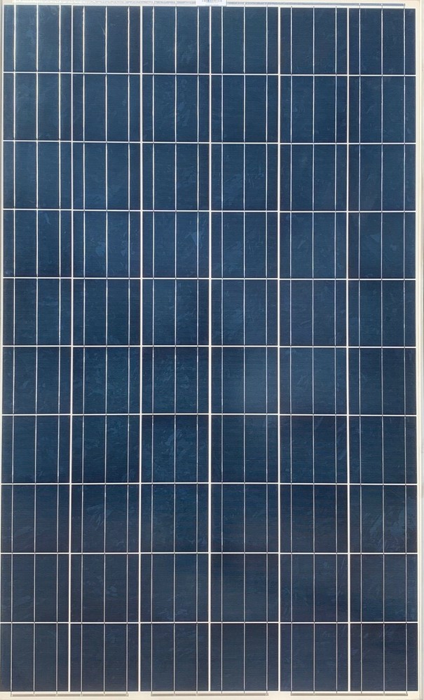 Used 250W Poly Solar Panels Cracked Vinyl