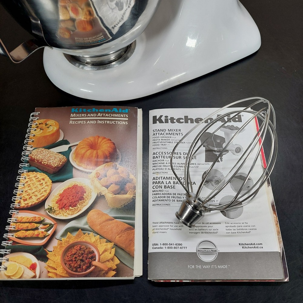KitchenAid Ultra Power Stand Mixer White Bundle KSM90 Tested
