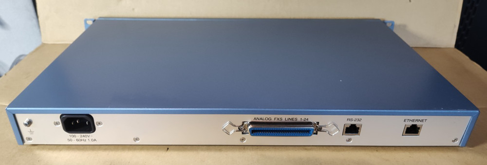 AudioCodes MP-124 VOIP Gateway MP124D/24FXS/3AC