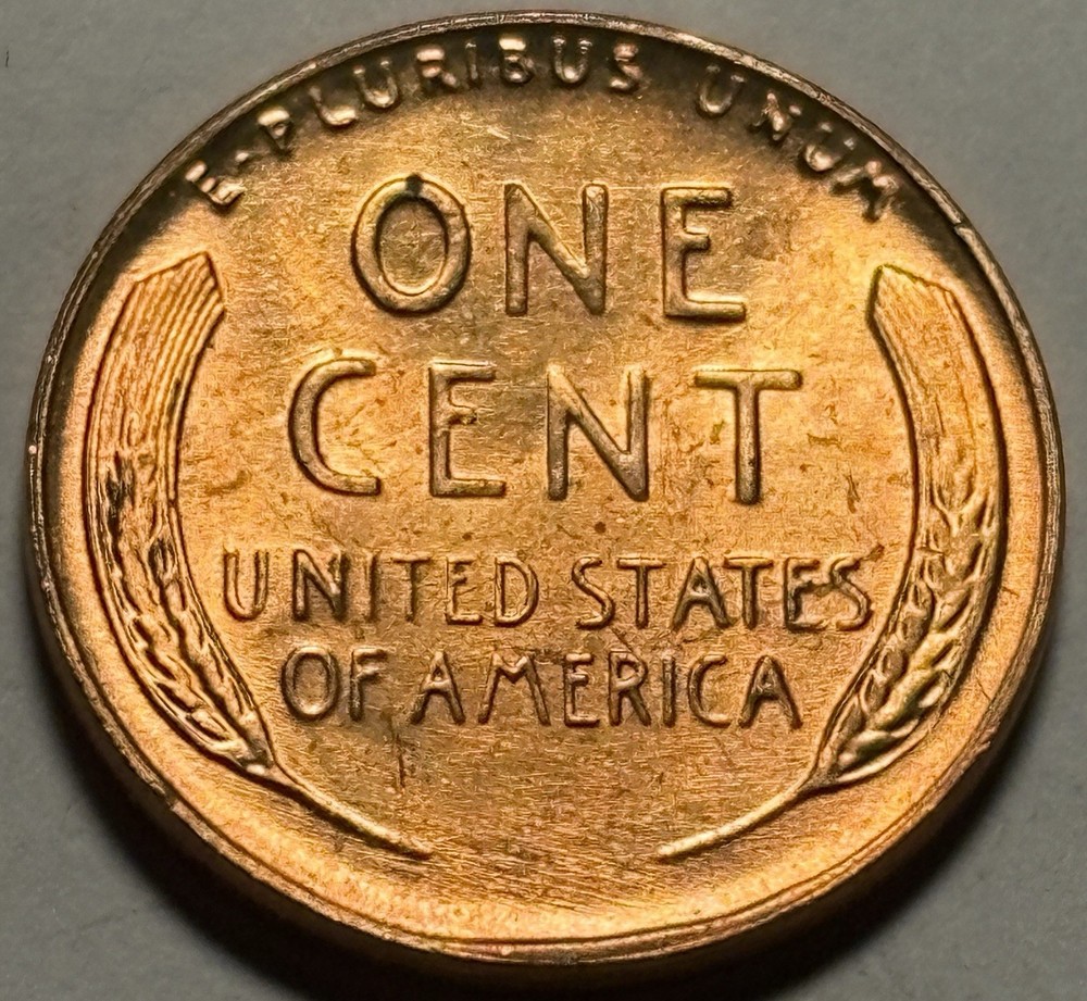 1954 Lincoln Wheat Cent — Uncirculated MS Red 🔥 Original Roll