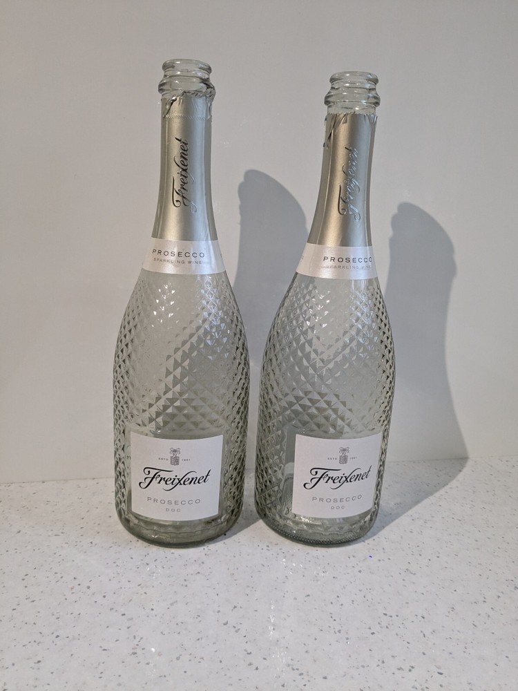 Empty Freixenet Bottles X 2 75cl