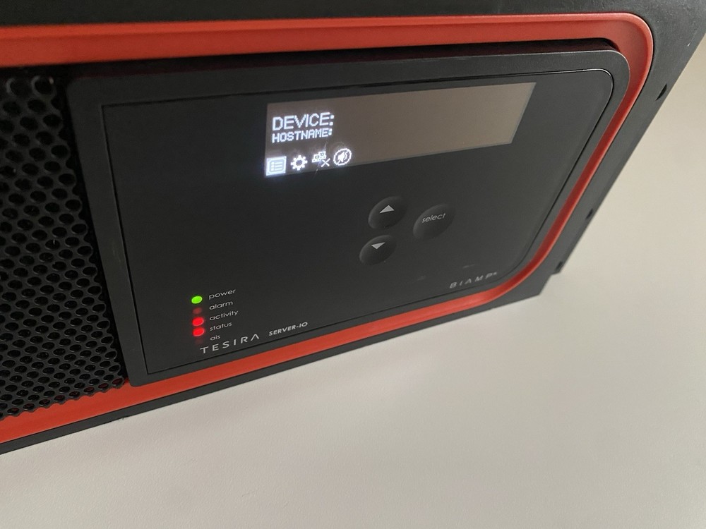 Biamp Tesira SERVER-IO Pro Audio DSP Server - Rack Mount