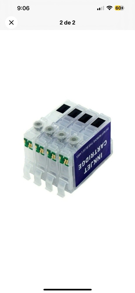 Empty Refillable Sublimation Ink Cartridges 232 Compatible with Epson WF-2950