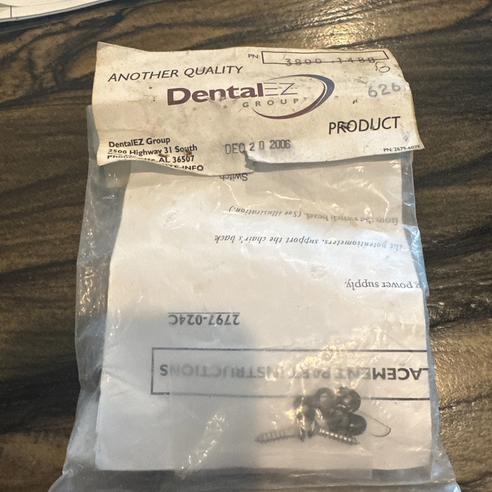 DentalEZ Auto Position Switch 3800 148B