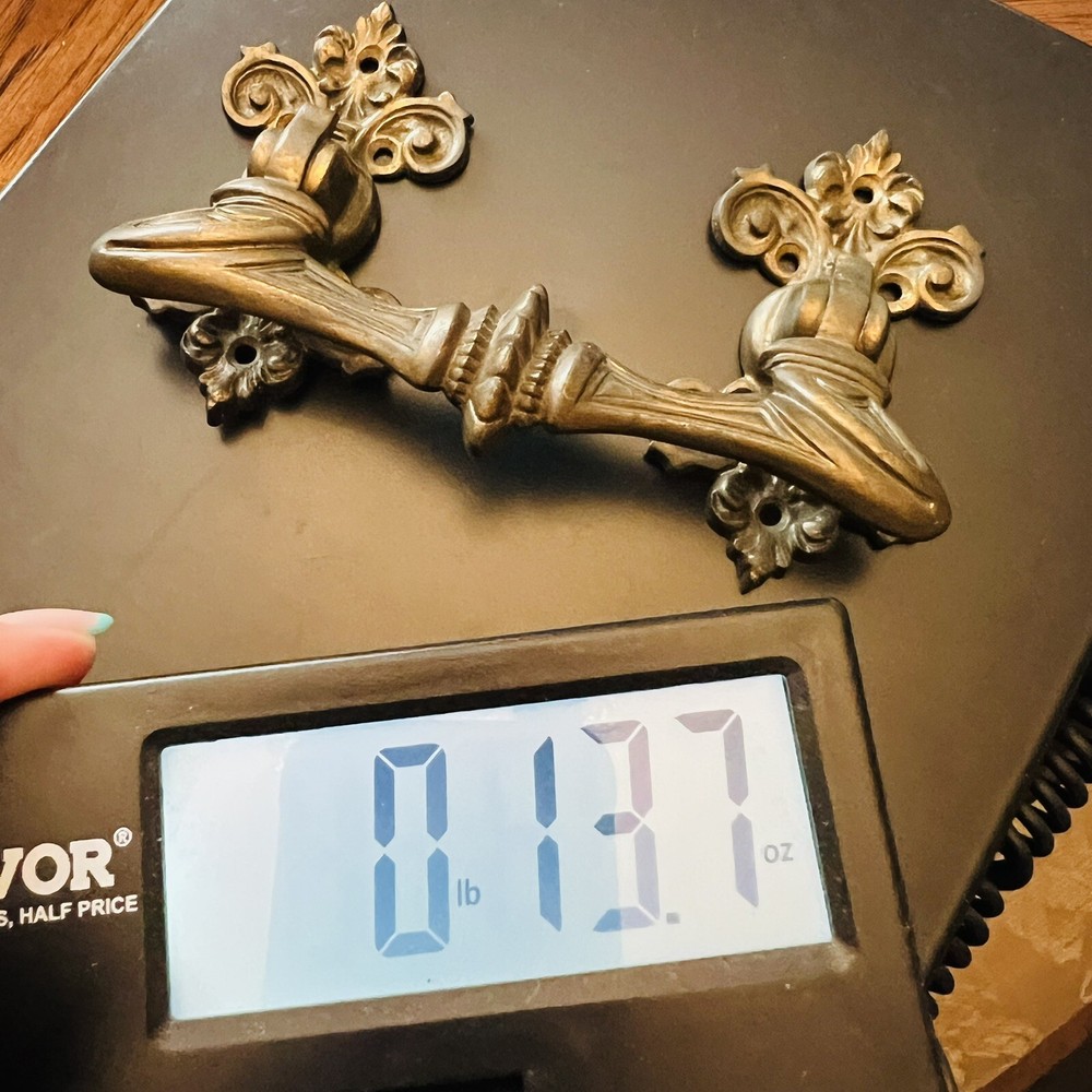 Antique Large BRONZE HANDLE