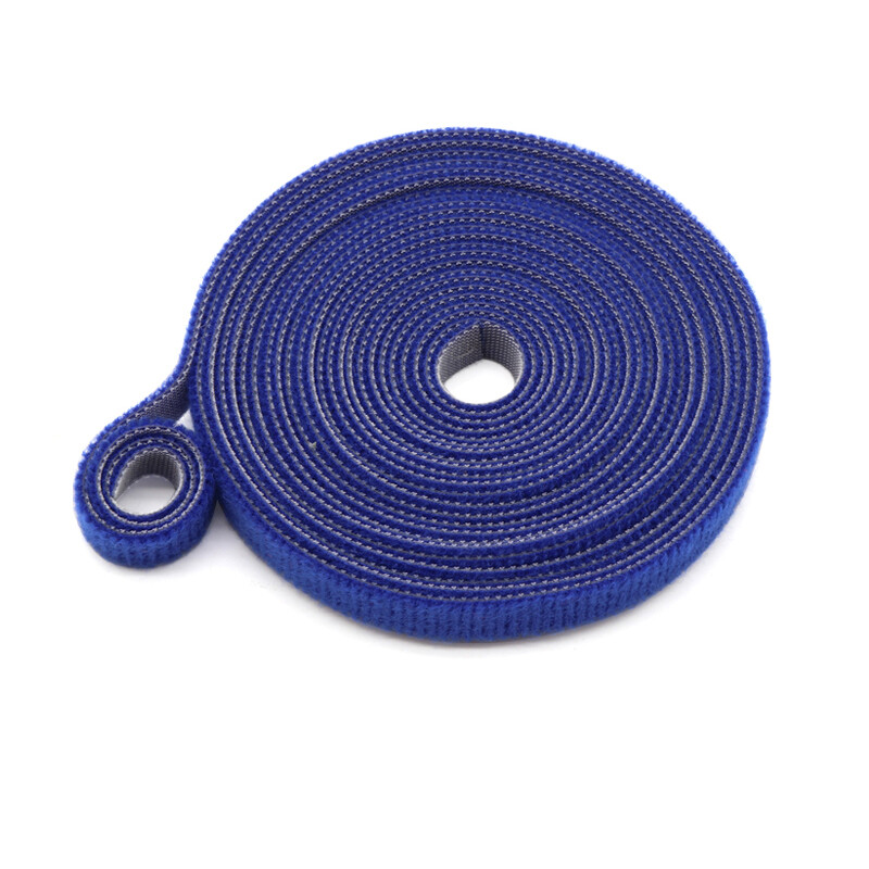 Double Sided Hook and Loop Tape Fastener 20mm Cable Ties Straps Various Colors