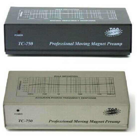 Technolink TC-750 Phono Preamp (85dB S/N!!); Black finish version