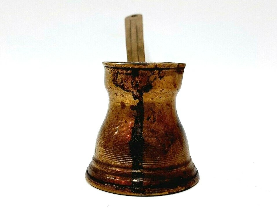 Rustic Cezve Small Long-Handled Turkish Coffee Pot