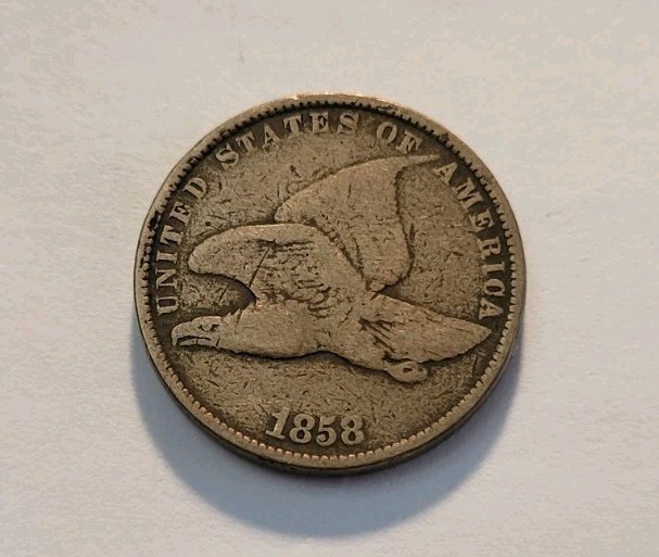 1858 Flying Eagle Cent