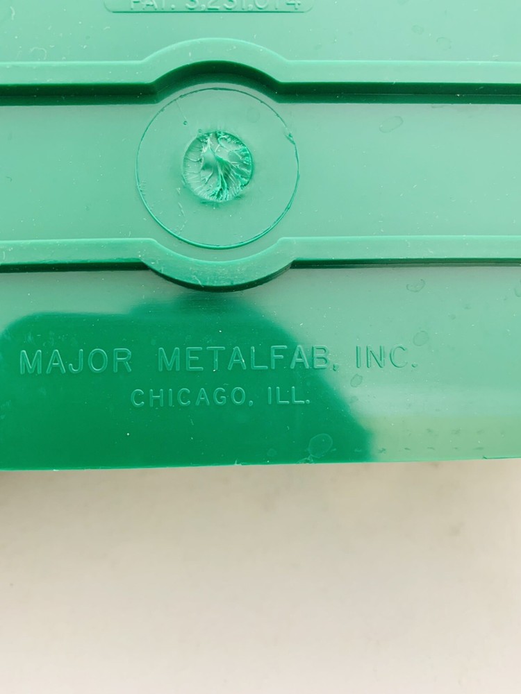 $200 Dimes Holder Green Plastic Tray