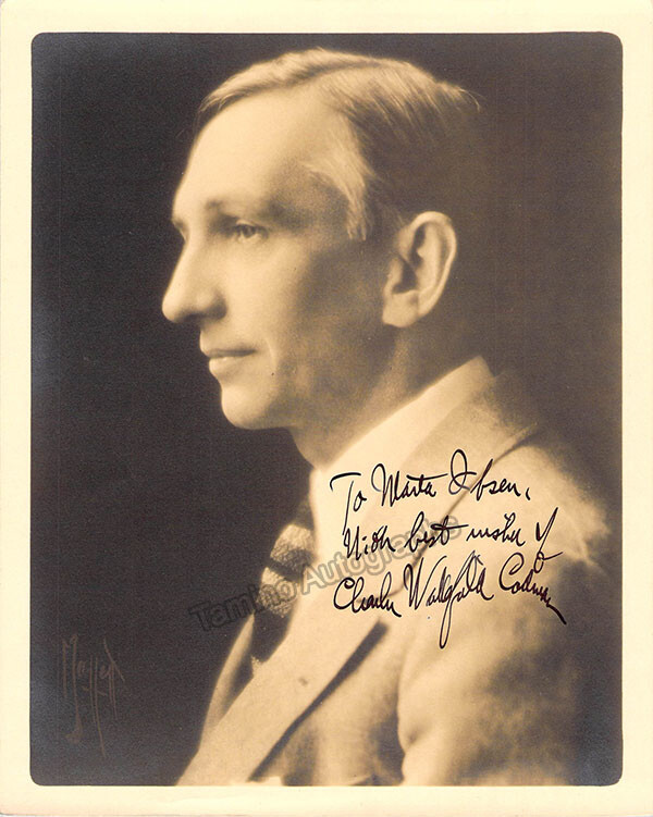 Cadman, Charles Wakefield - Signed Photograph