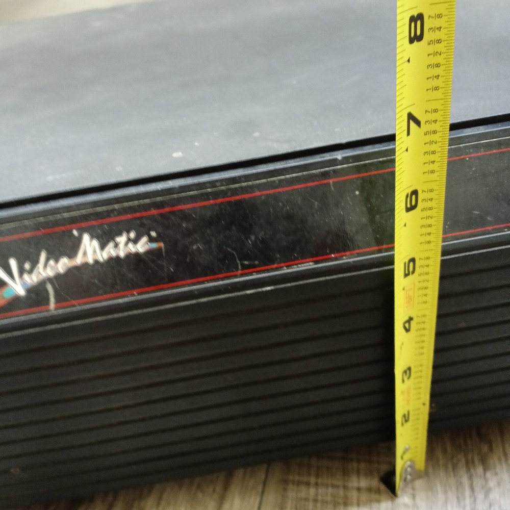 Video Matic (1997) CD / PS1 Storage Unit W/Insert Tray
