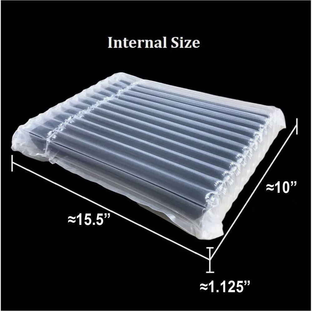 (25 Pack) Inflatable 15 - 16 Inches Laptop Protective Air Bubble Column Bag