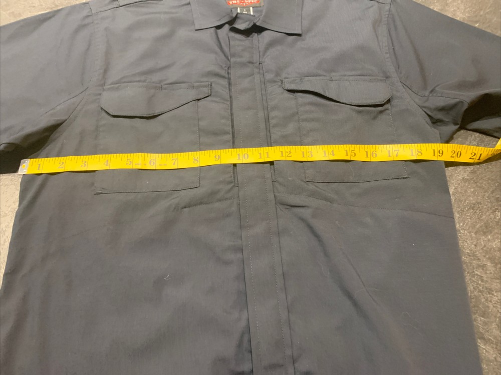 Tru Spec Small Regular Full Zip Tactical Uniform Shirt