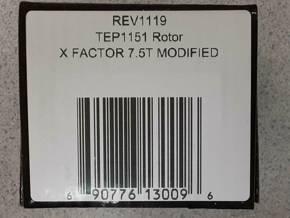 Trinity Revtech X Factor Modified Brushless Motor 7.5T REV1119 New!!