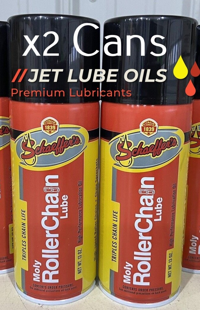Schaeffer's 227 Moly Roller Chain Lube 2 Cans