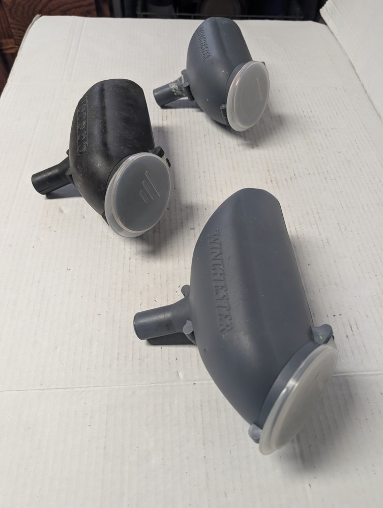 3 Gravity Fed Paintball Hoppers