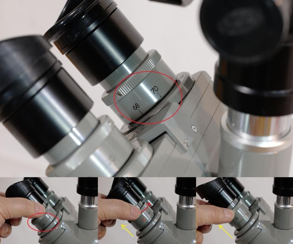 microscope antique collectible Olympus' "EHS" microscope