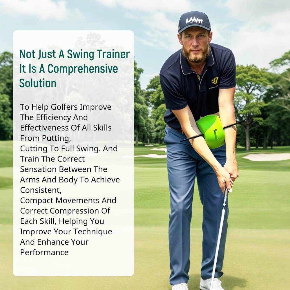 The Connector Golf Training Aid, Swing Trainer for Posture Correction Practice