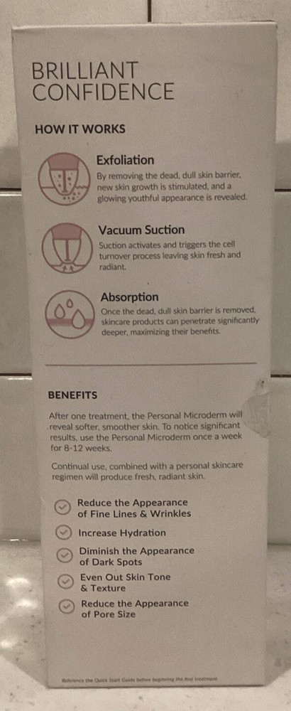 PMD Personal Microderm Pro Microdermabrasion Device