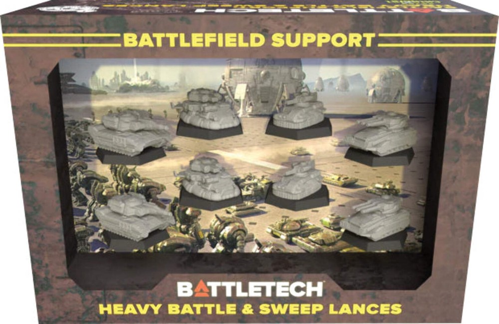 Battlefield Support - Heavy Battle & Sweep Lances