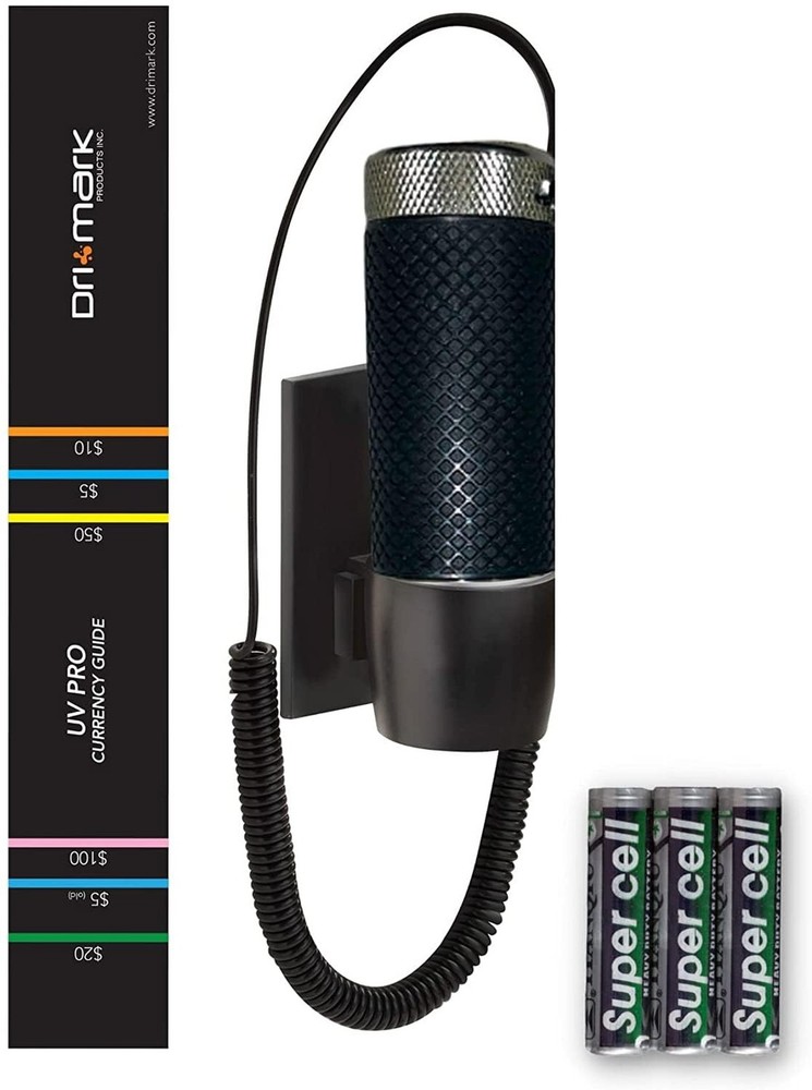 Dri Mark UVPro Proprietary Ultraviolet Flashlight Document Fraud & Internatio...