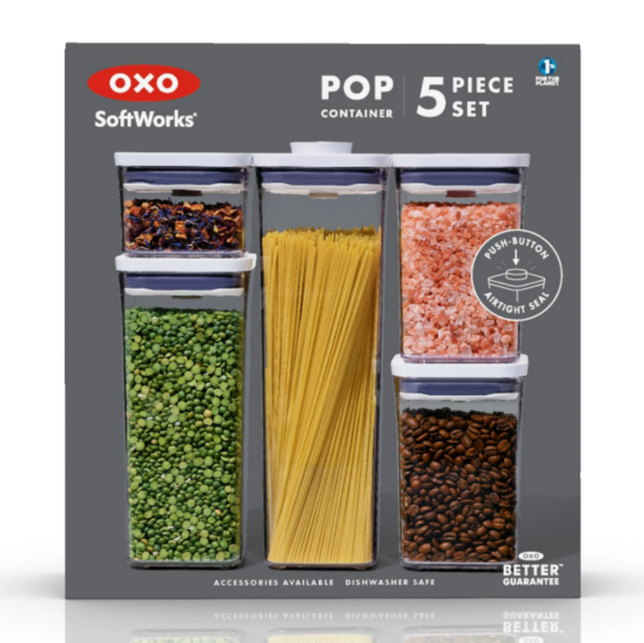 OXO Good Grips 5-Piece POP Container Set