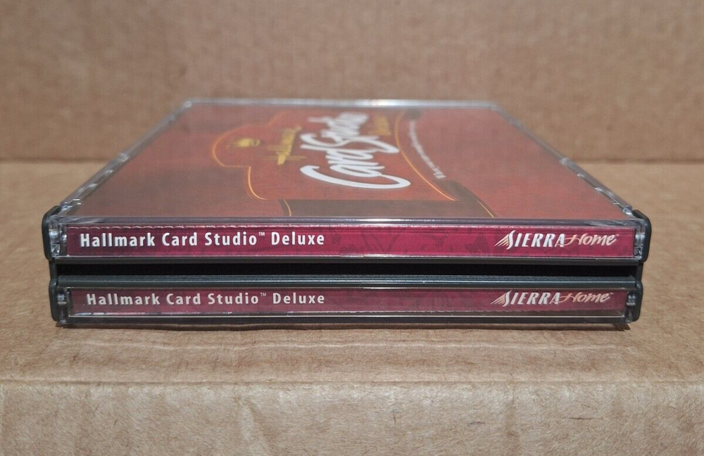 Hallmark Card Studio Deluxe - Released by Sierra (PC, 2000) - All Discs, Tested