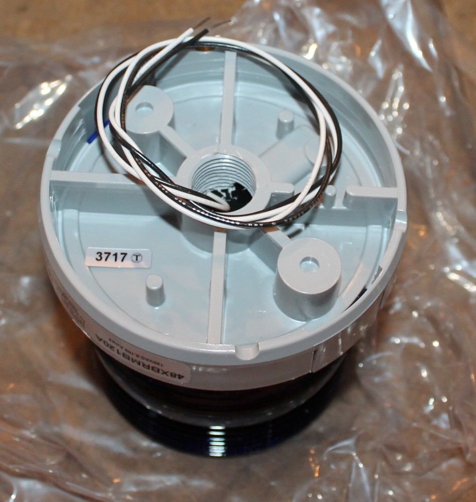 Edwards Signaling 48Xbrmb120a Visual Signal Light,Multi-Status,Blue