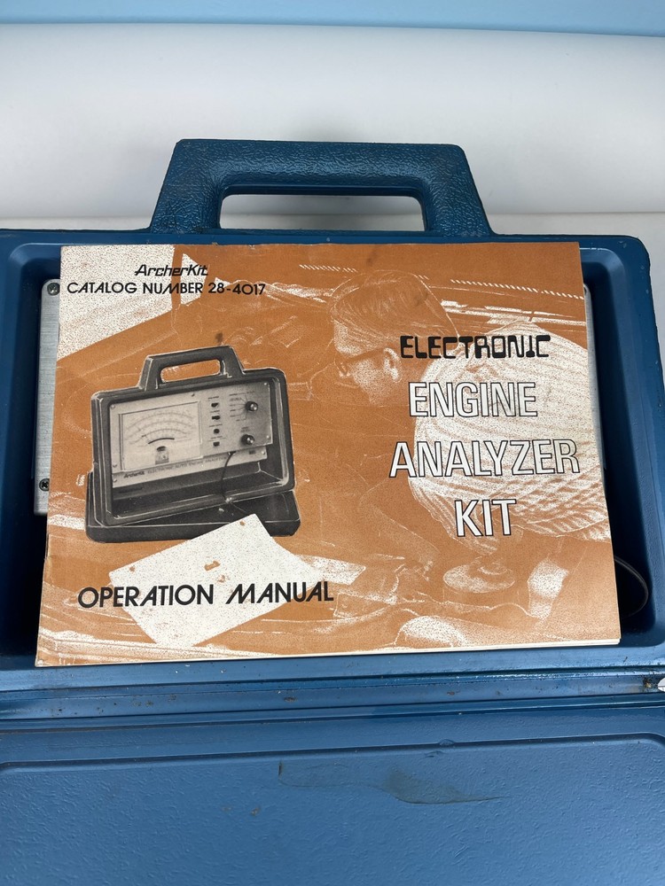 ArcherKit Electronic Engine Analyzer Kit 28-4017 Vintage Tested Working