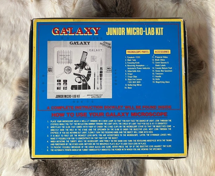 Vintage Galaxy junior micro-lab