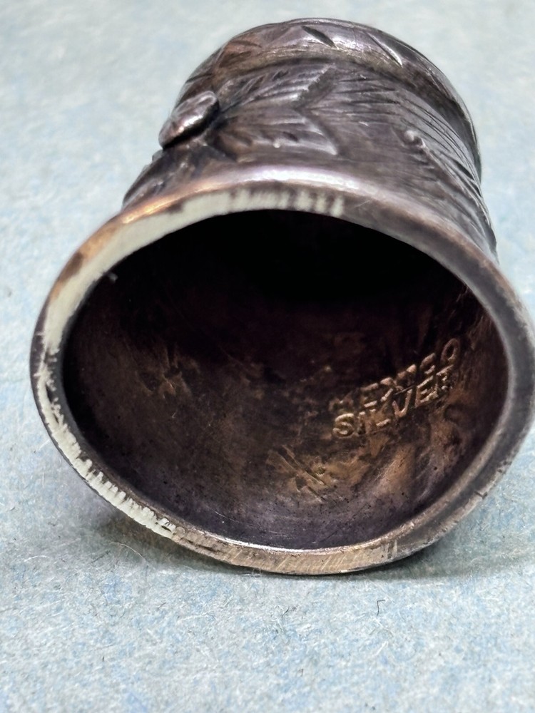 Vintage Sterling Silver Thimble 5.3g