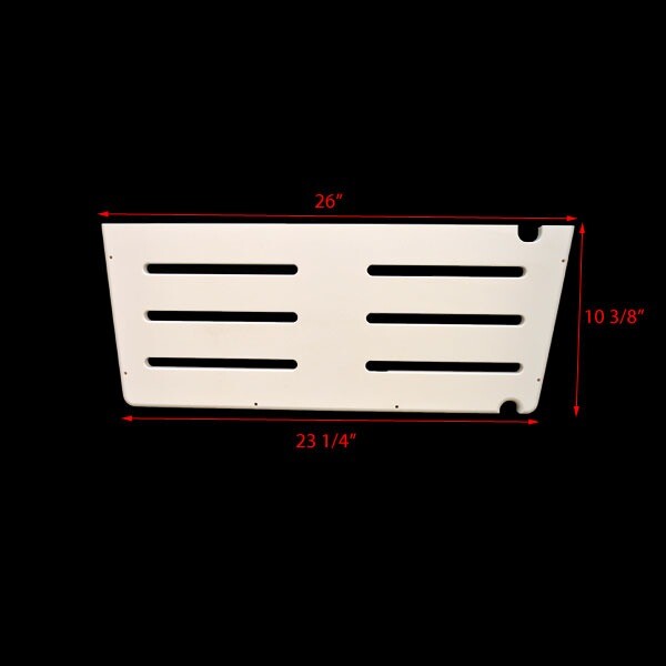 Jet Technologies Boat Storage Panel | Rinker 194 Off White Starboard