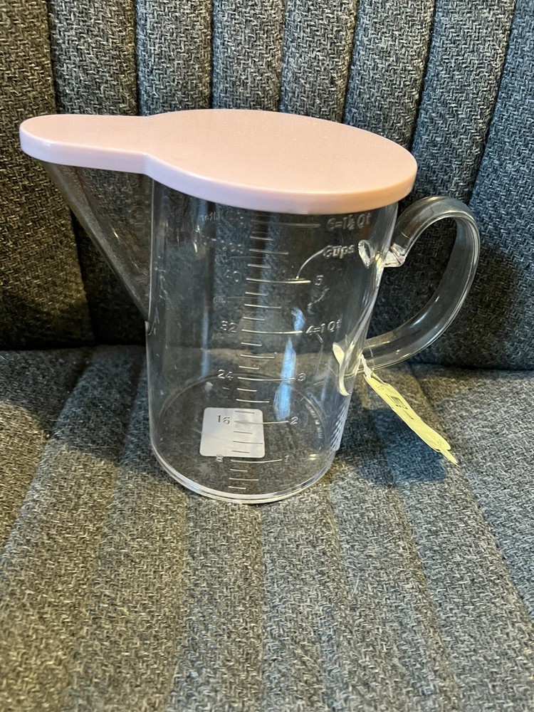 Pink Measuring Pitcher Cup And Spoon Set Love & Cupcakes NWT