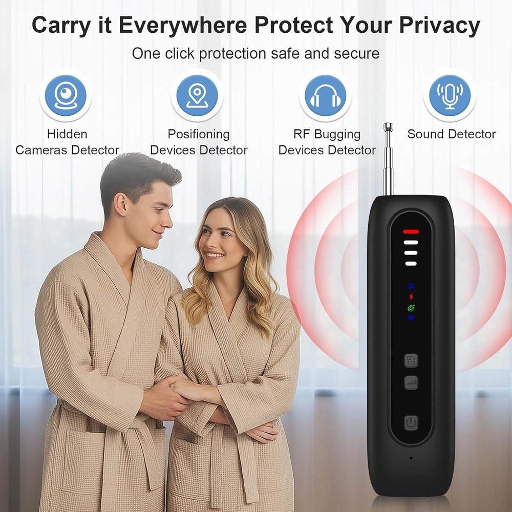 Hidden Camera Detector 2025 Upgraded Camera Detector, Hidden Device GPS Detector