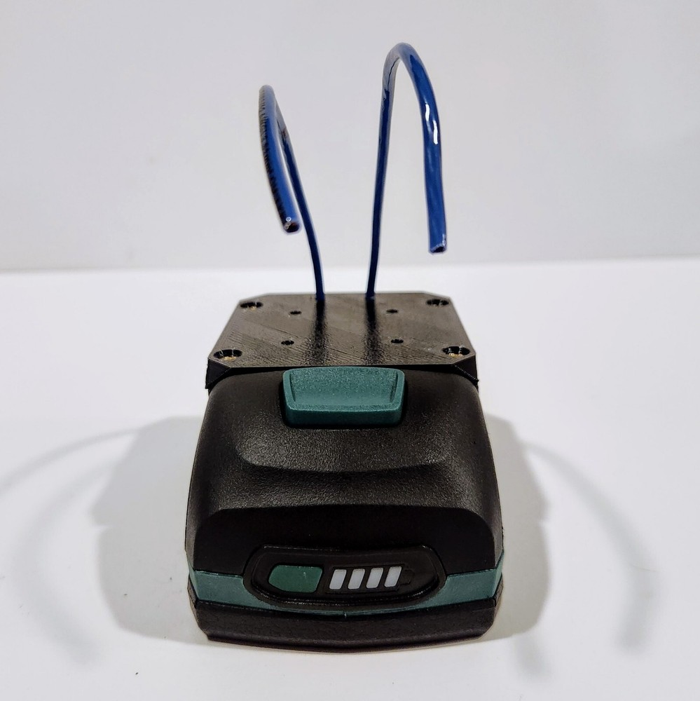Power Source Adapter Dock for Masterforce 20v Battery - Adjustable - 12 AWG